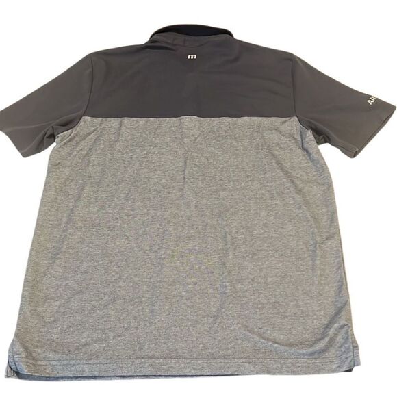 Travis Mathew Two Tone Short Sleeve Collar Pullover Golf Shirt Mens Size Large - Picture 3 of 7